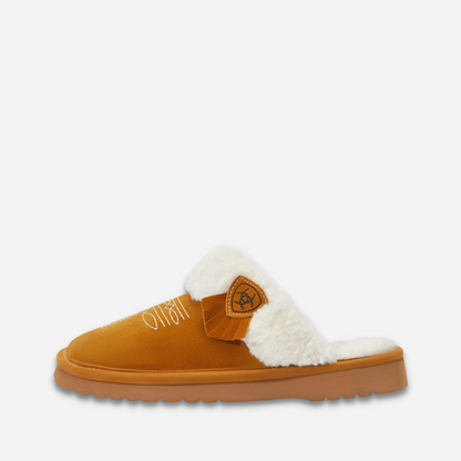 Pantufla Dama Ariat Chestnut