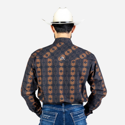 Camisa Caballero Denver Tribal Romboide Bznavpt01