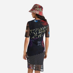 Vestido Dama Desigual Negro