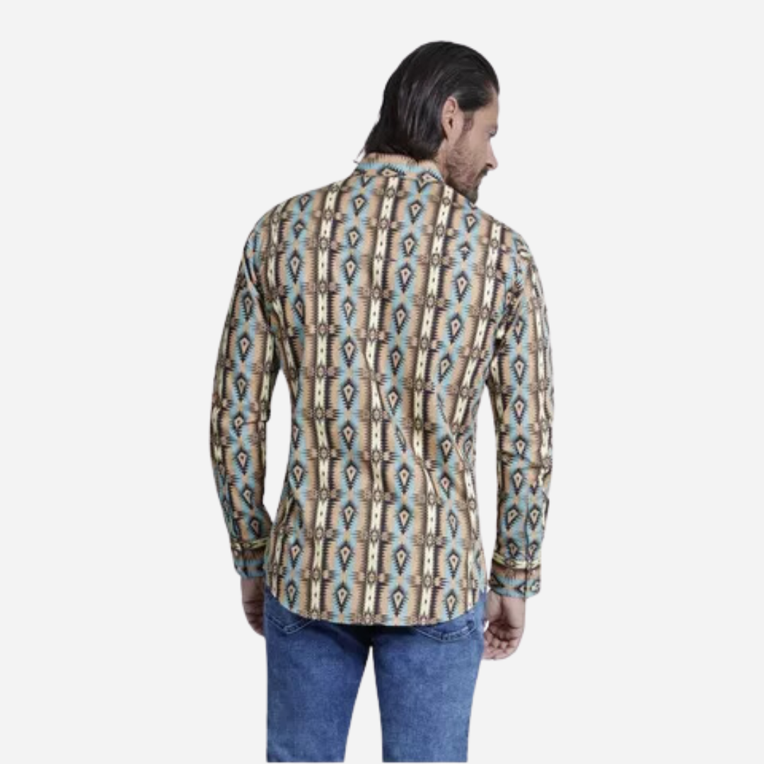 Camisa Caballero Wrangler Checotah