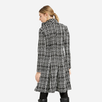 Saco Dama Joseph Ribkoff Black White