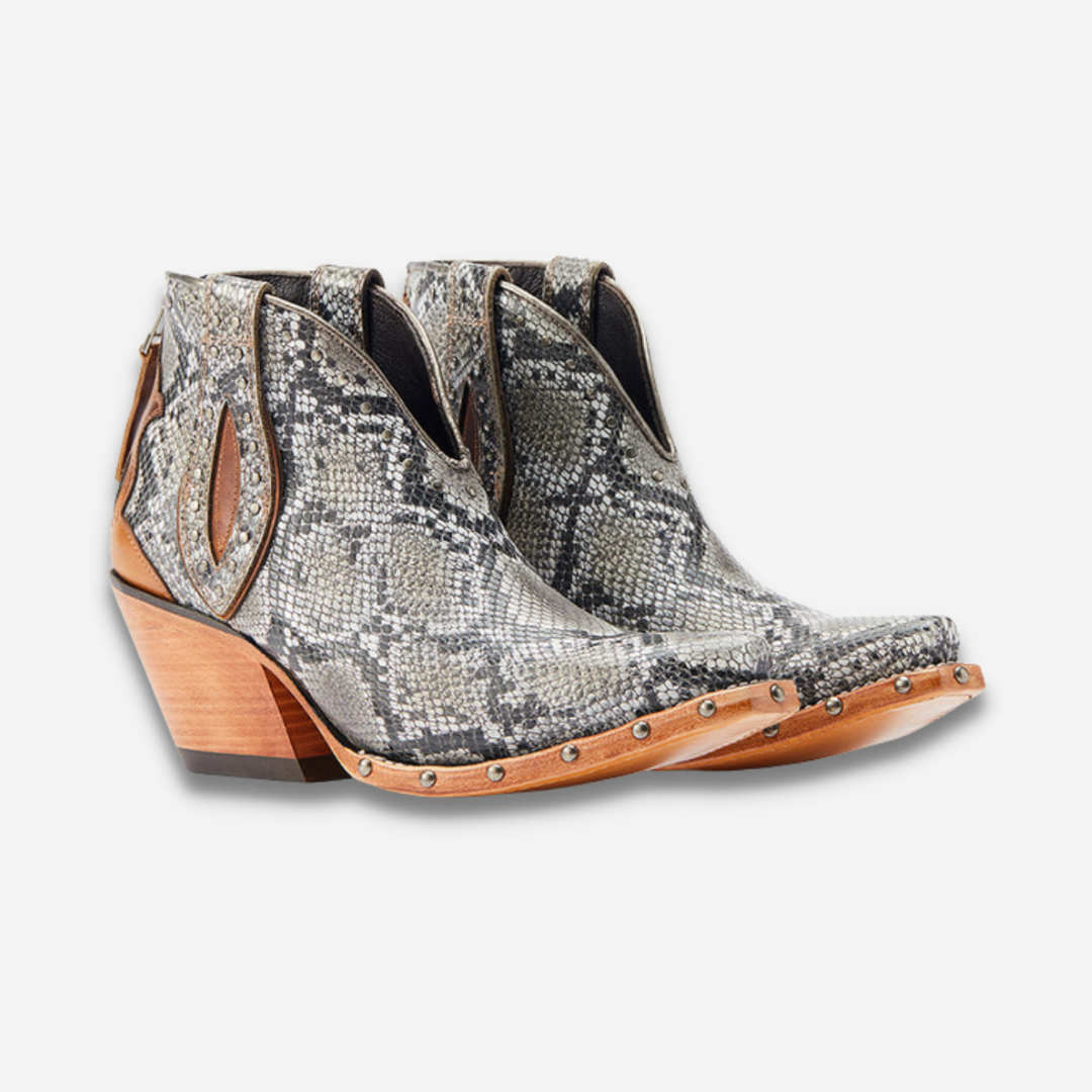 Botin Dama Ariat Natural-Snake