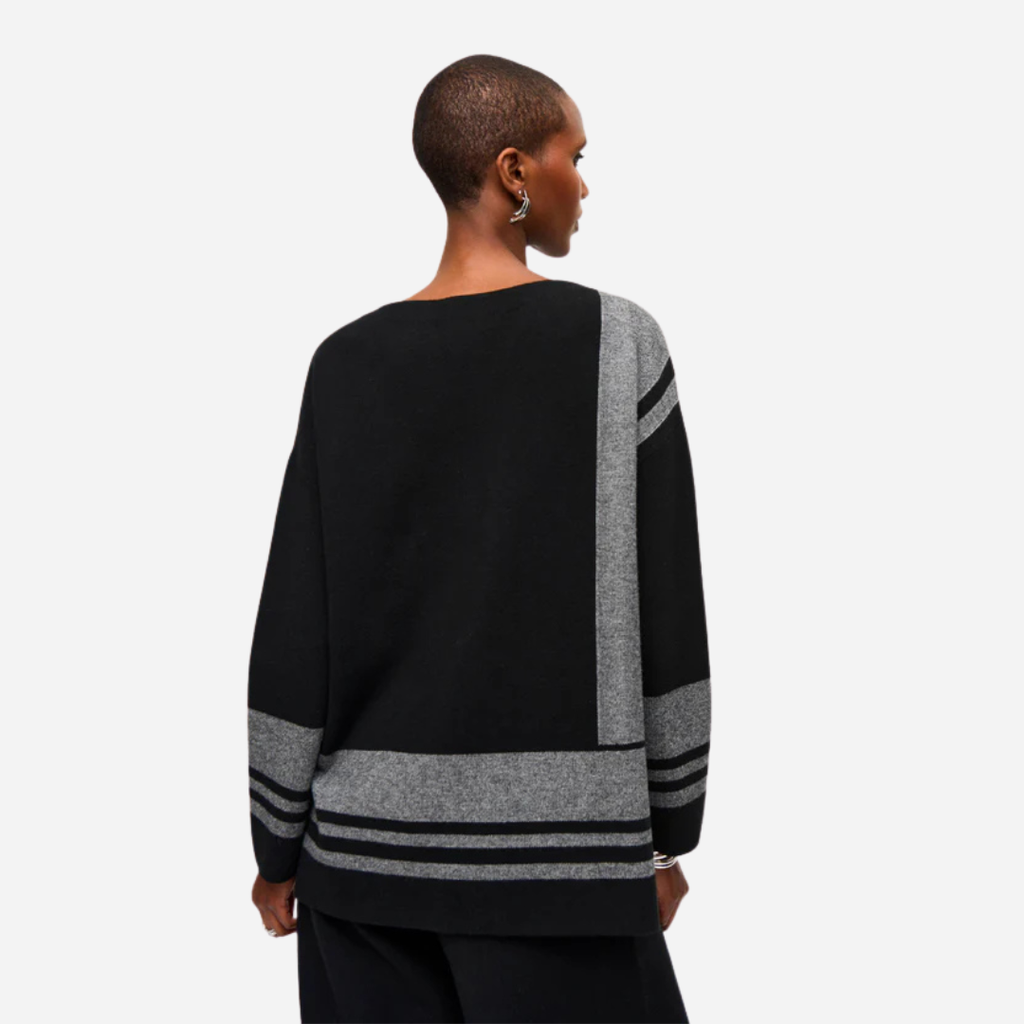 Tunica Dama Joseph Ribkoff Black Vanilla