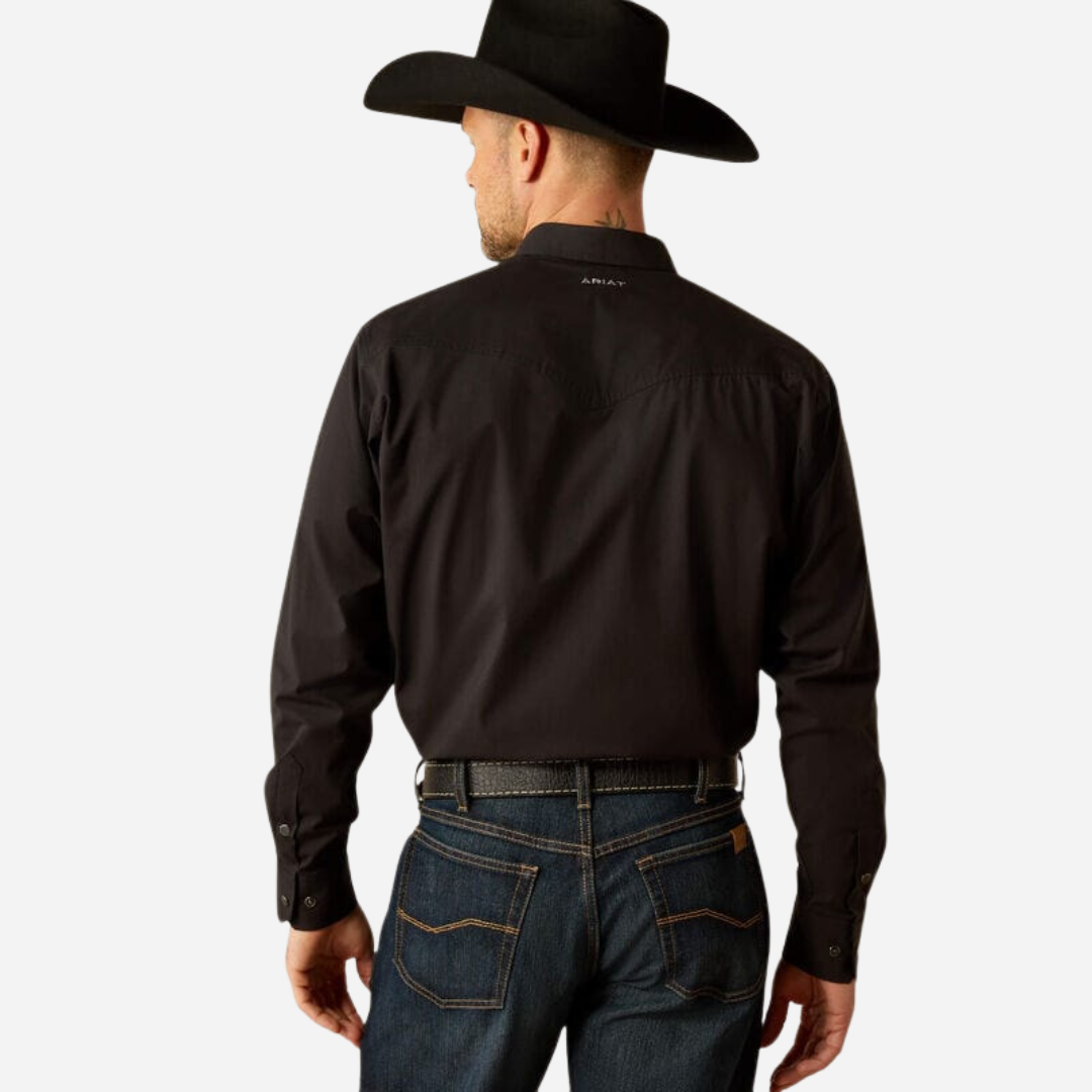 Camisa Caballero Ariat Black