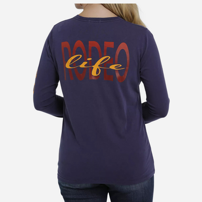 Playera Dama Cinch Purple