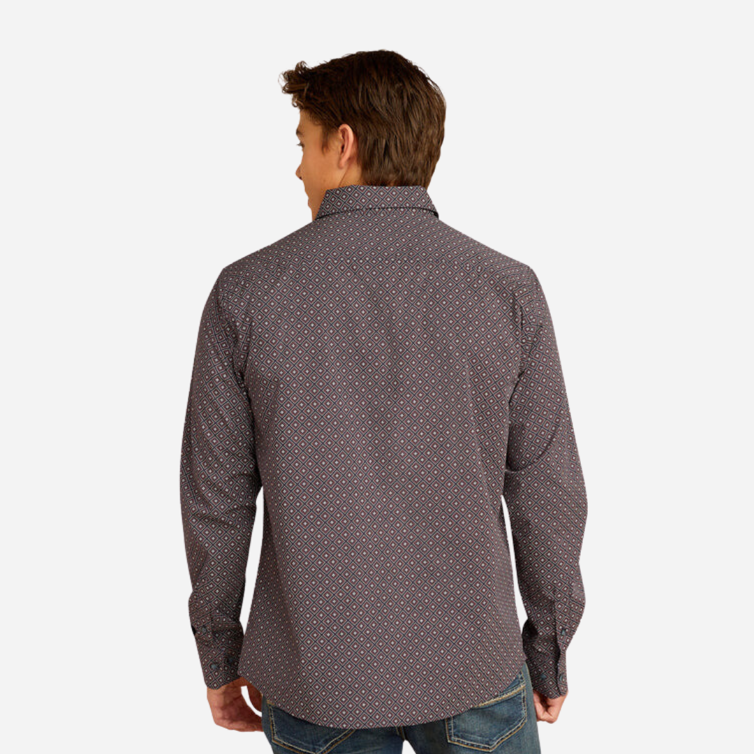 Camisa Caballero Ariat Parisian Night