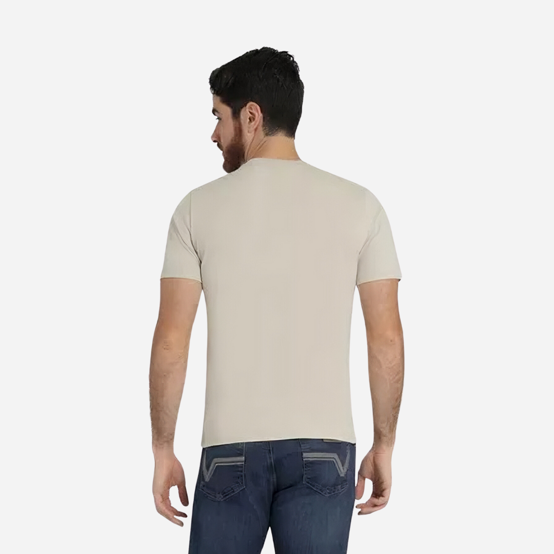 Playera Caballero Wrangler Beige