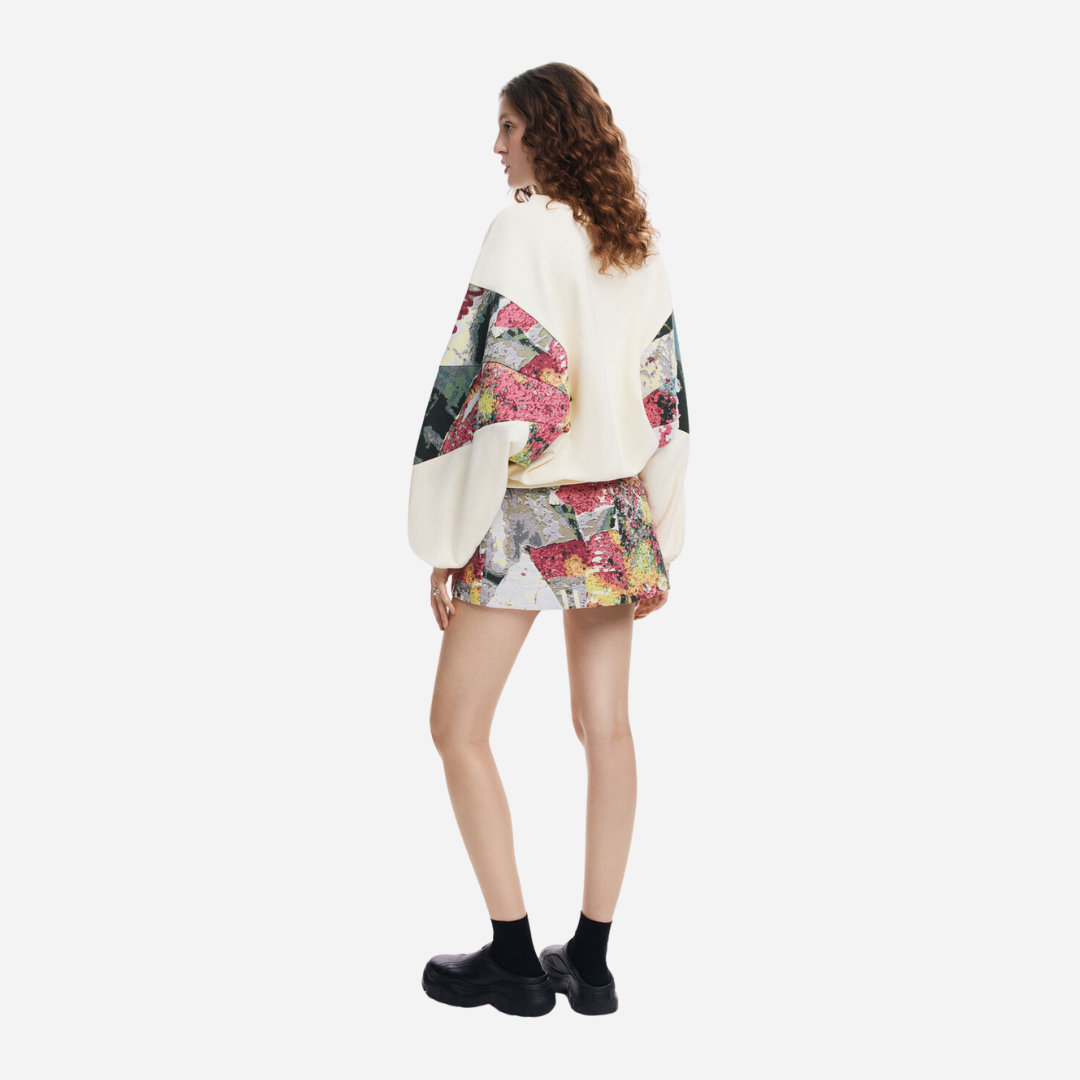 Sueter Dama Desigual Hueso