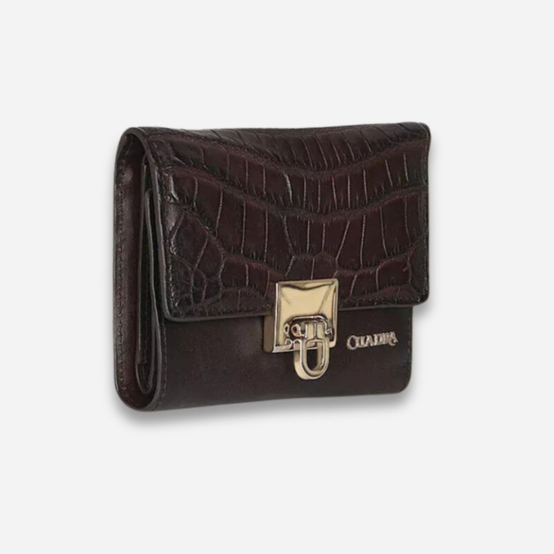 Billetera Unisex Cuadra Negro