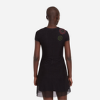 Vestido Dama Desigual Negro