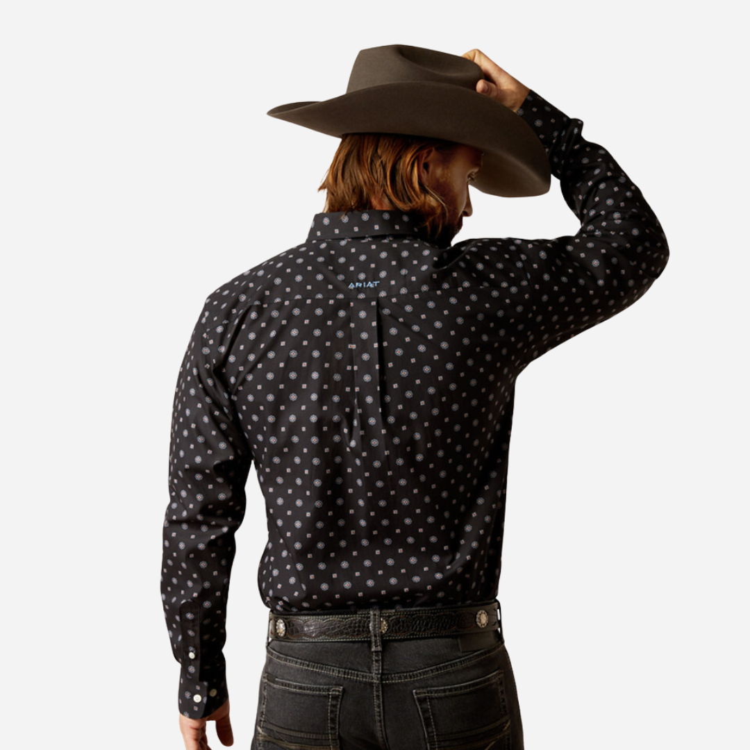 Camisa Caballero Ariat Black