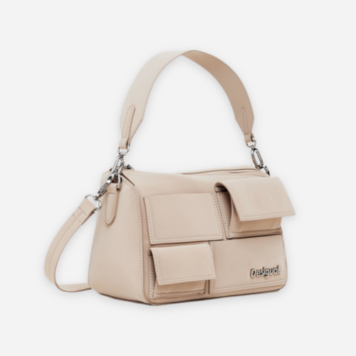 Bolsa Dama Desigual beige