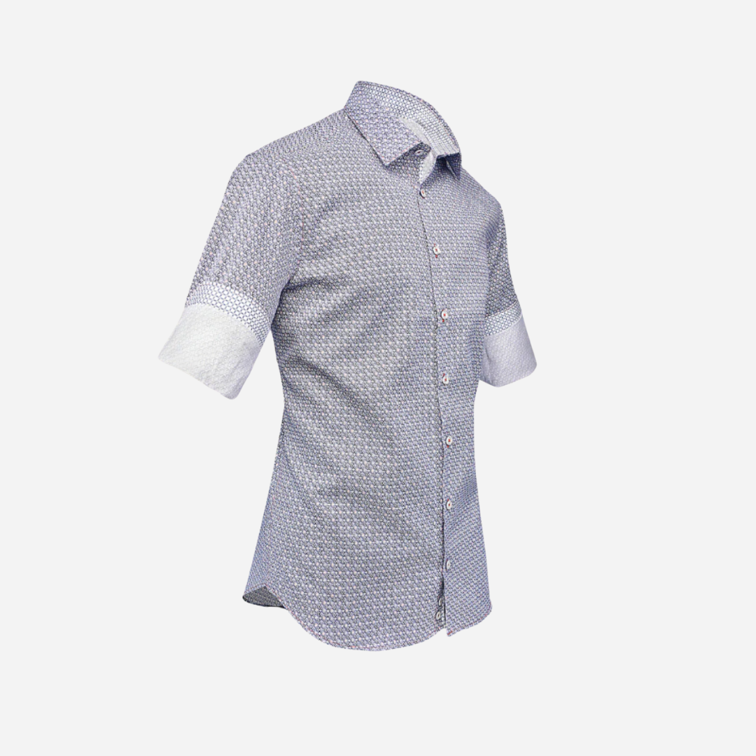 Camisa Caballero Cuadra Azul