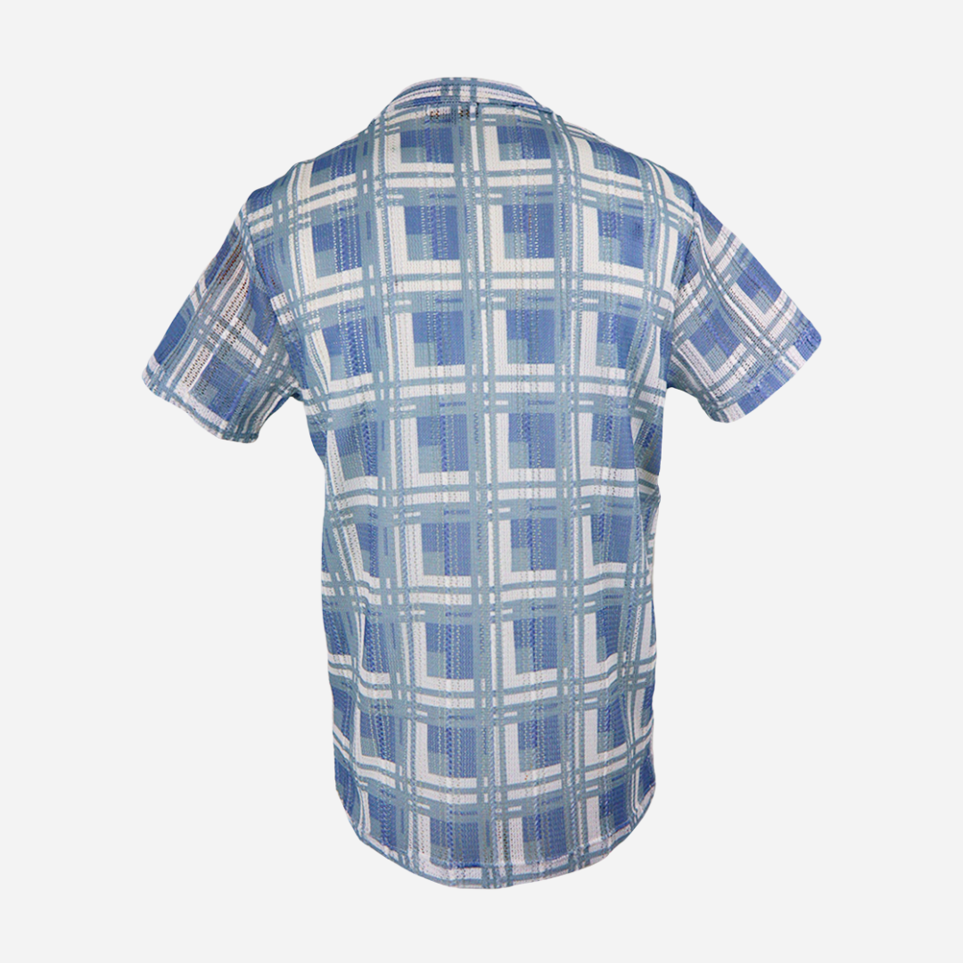 Camisa Caballero De-Niko Blue