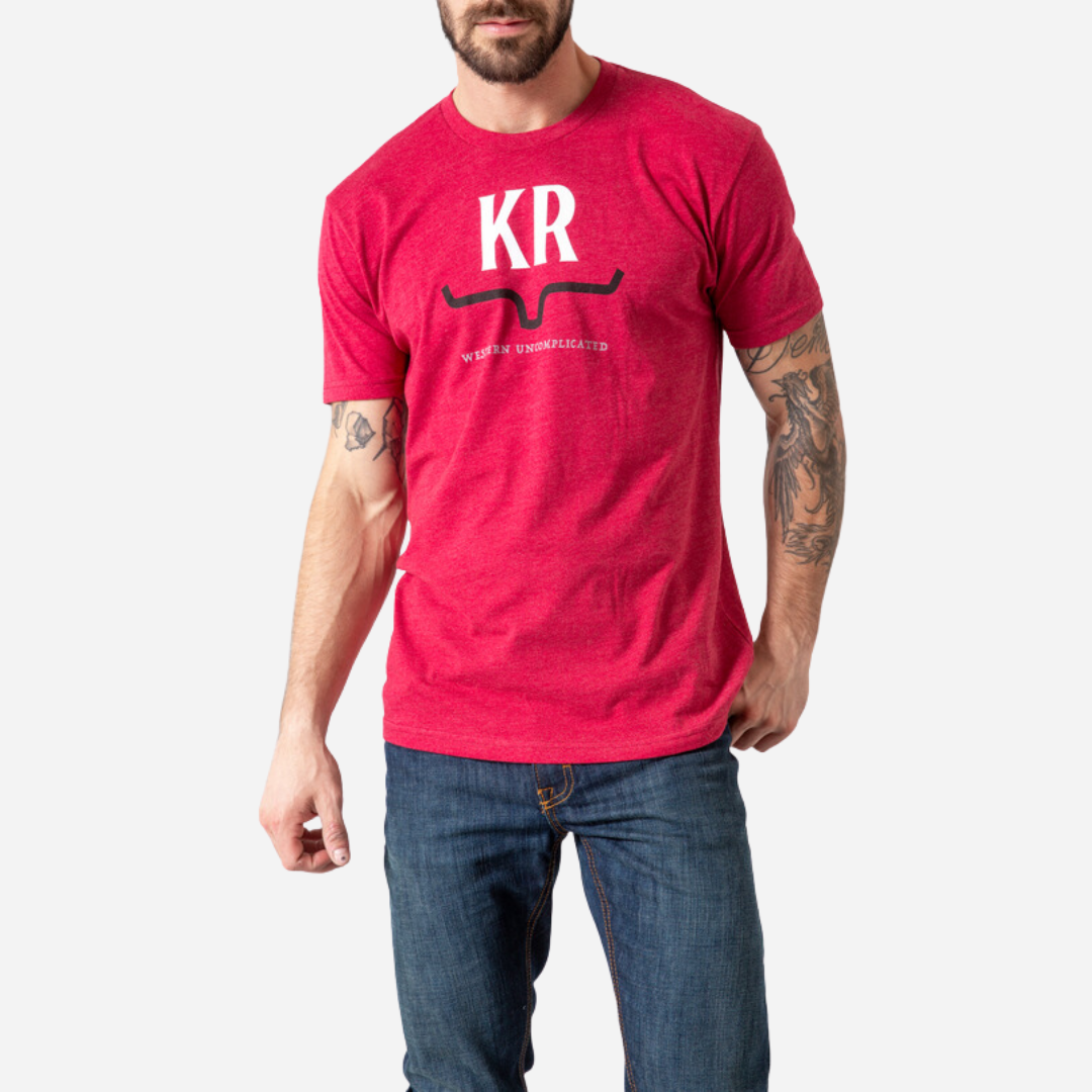 Playera Caballero Kimes Ranch Cardinal