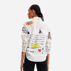 Camisa Dama Desigual Blanco