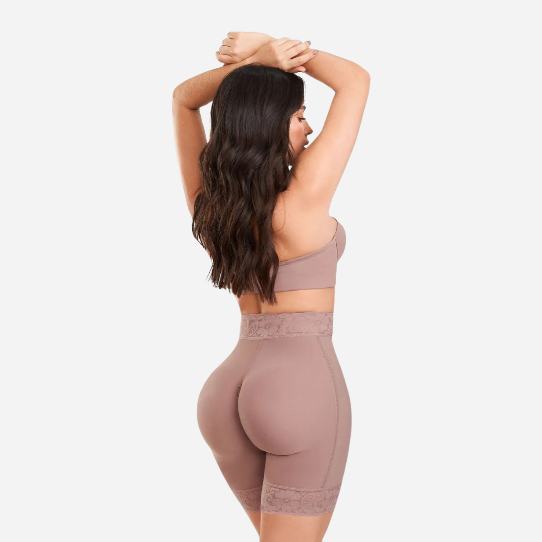 Faja Dama Ann Chery Short Cocoa