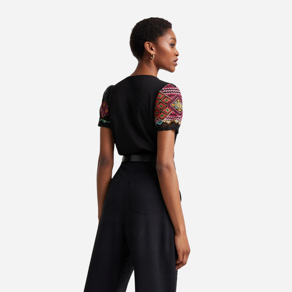 Blusa Dama Desigual Negro