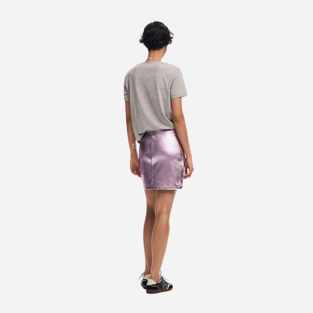 Falda Dama Desigual Rosa Palido
