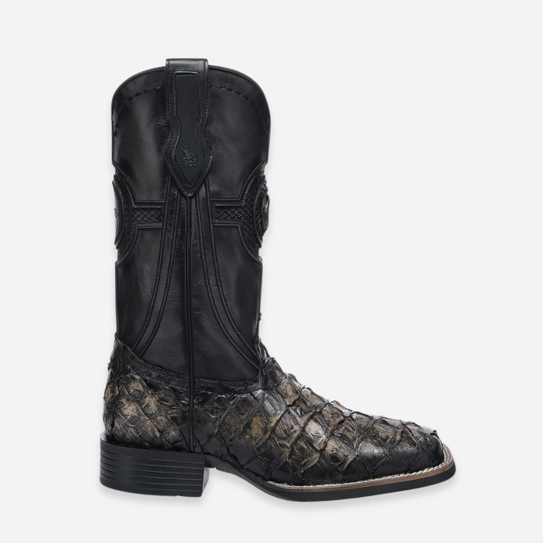 Bota Caballero Cuadra Negro