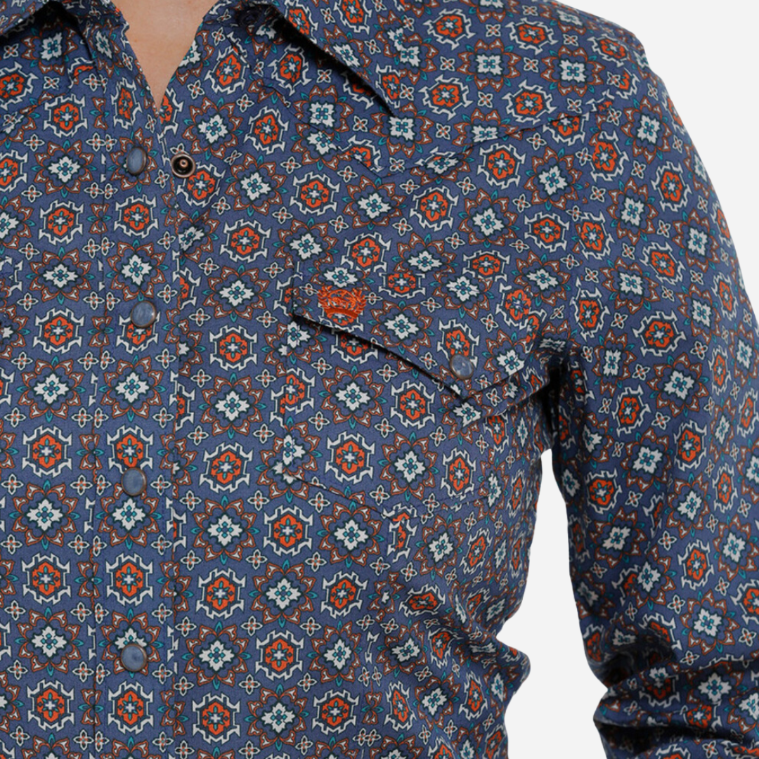 Camisa Dama Cinch Blue