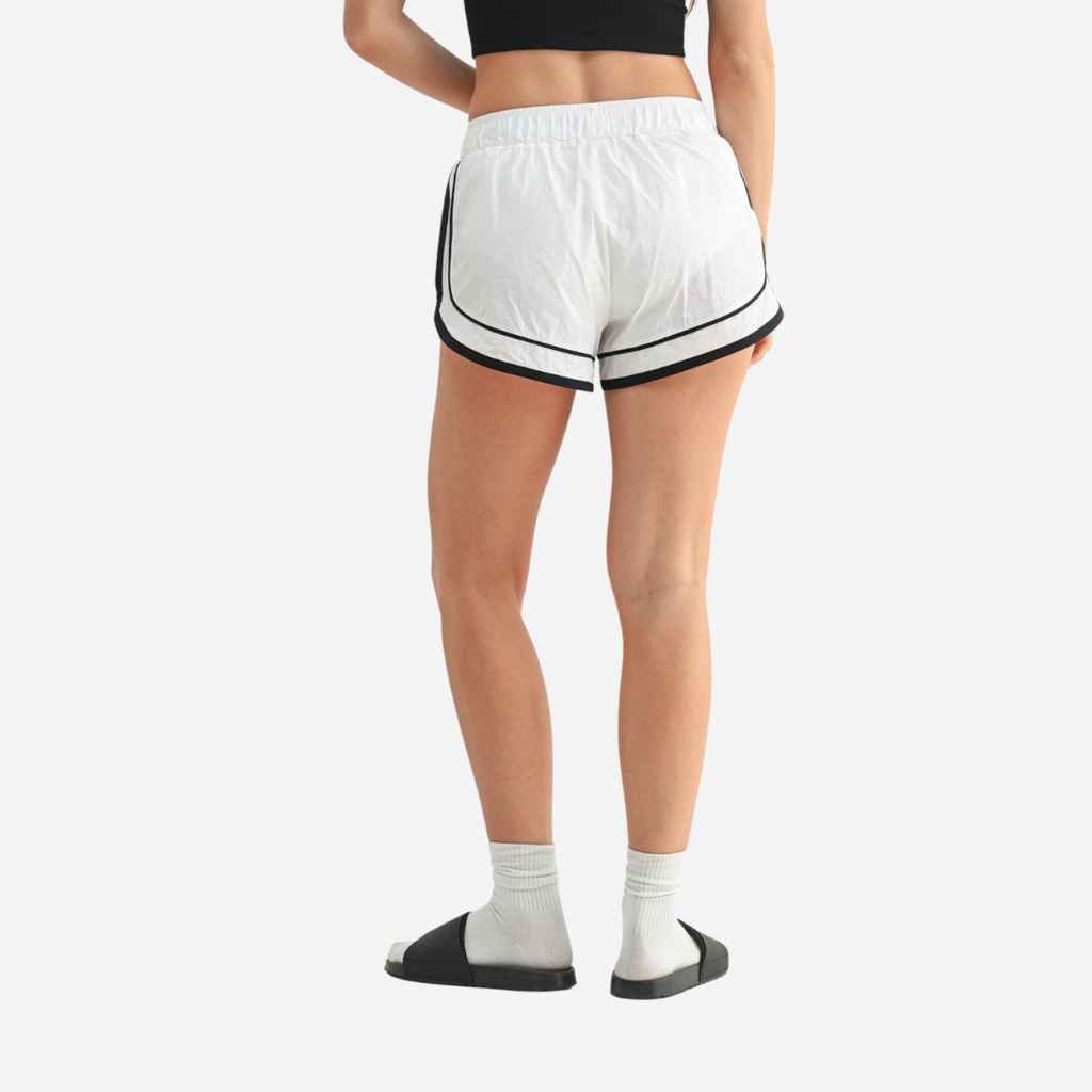 Short Dama Mono B White Black