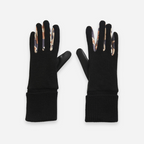 Guante Dama Desigual Negro