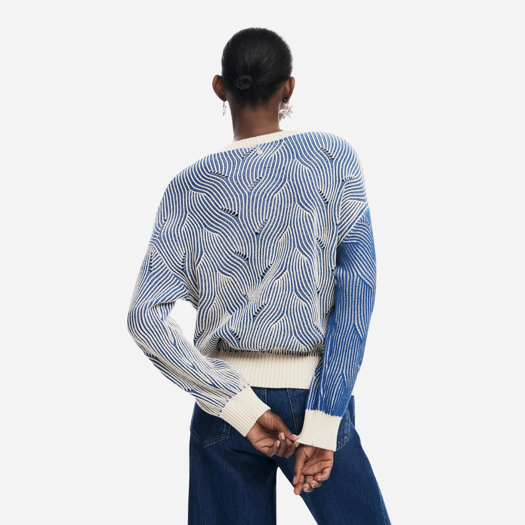 Sueter Dama Desigual Azul