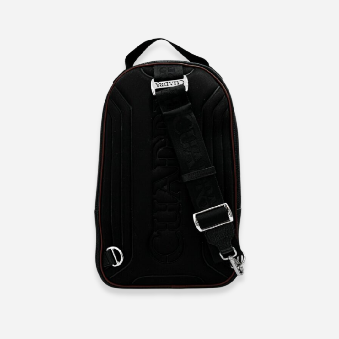 Bolso caballero Cuadra Mantarraya Negro