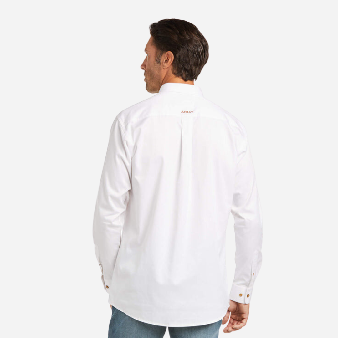 Camisa Caballero Ariat White