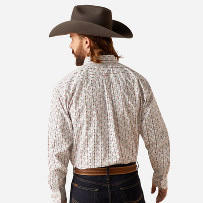 Camisa Caballero Ariat White