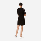 Vestido Dama Desigual Negro