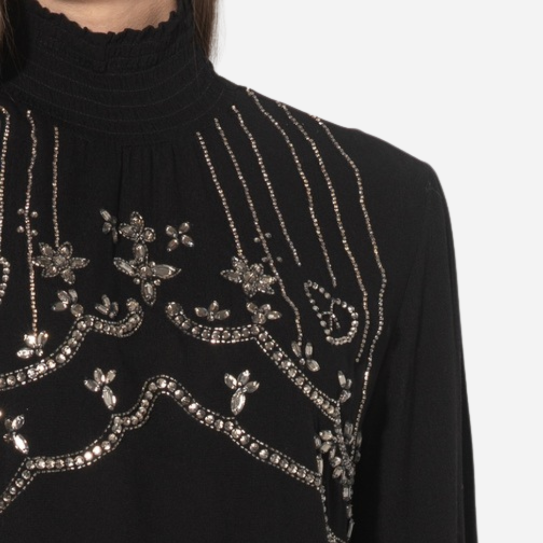 Blusa Dama Desigual Negro