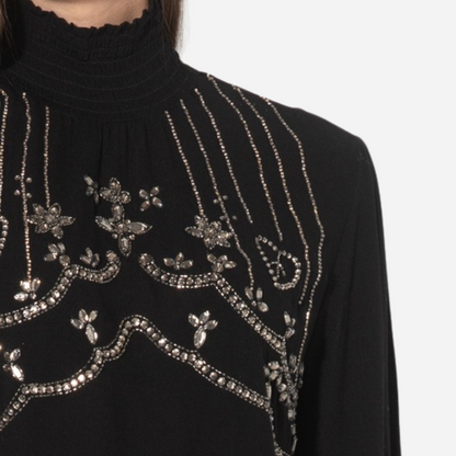 Blusa Dama Desigual Negro