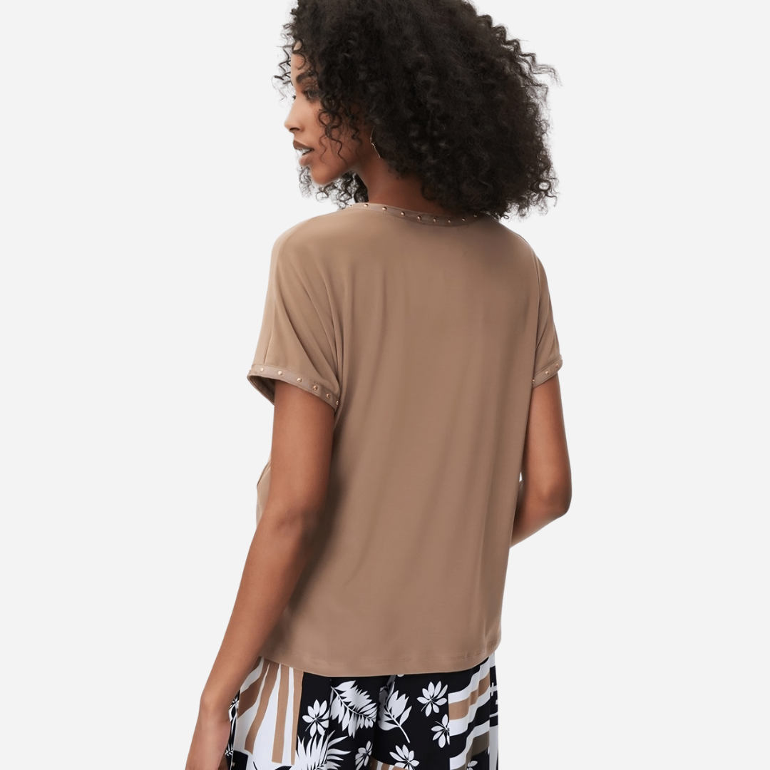 Blusa Dama Joseph Ribkoff Tiger's Eye