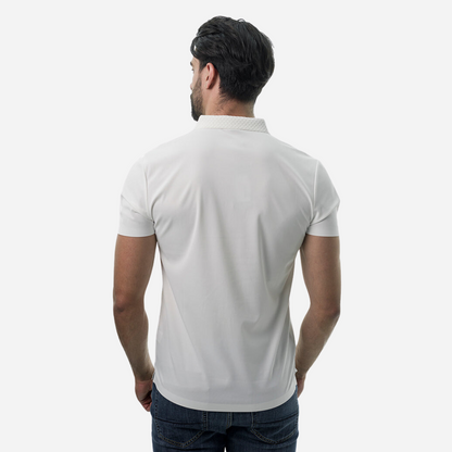 Playera Caballero Barocco White