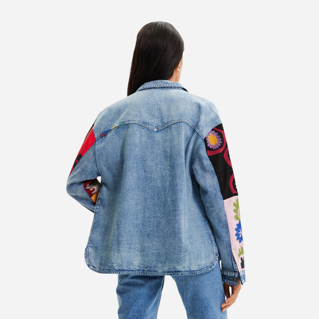 Chamarra Dama Desigual Mezclilla