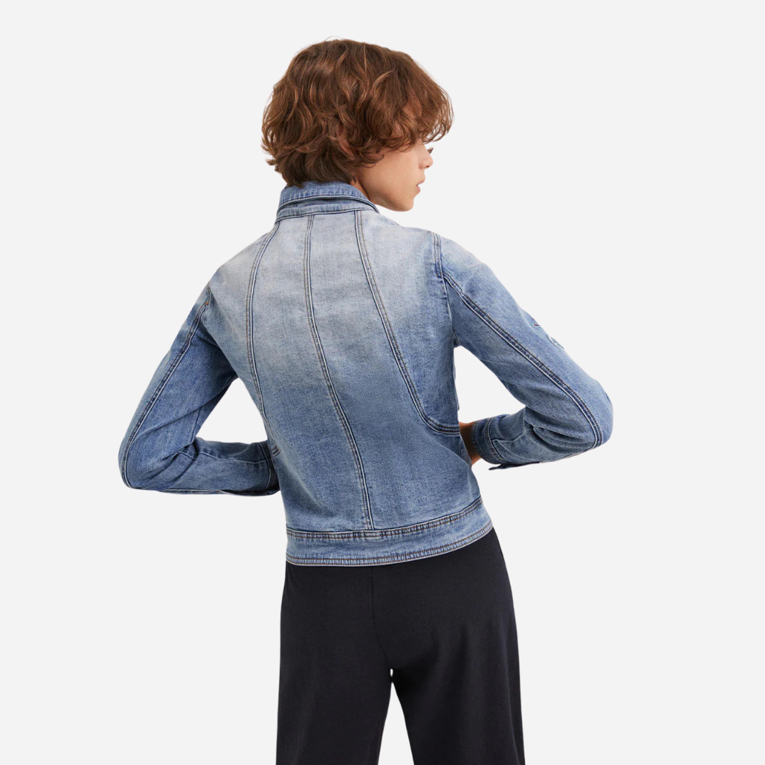 Chamarra Dama Desigual Azul