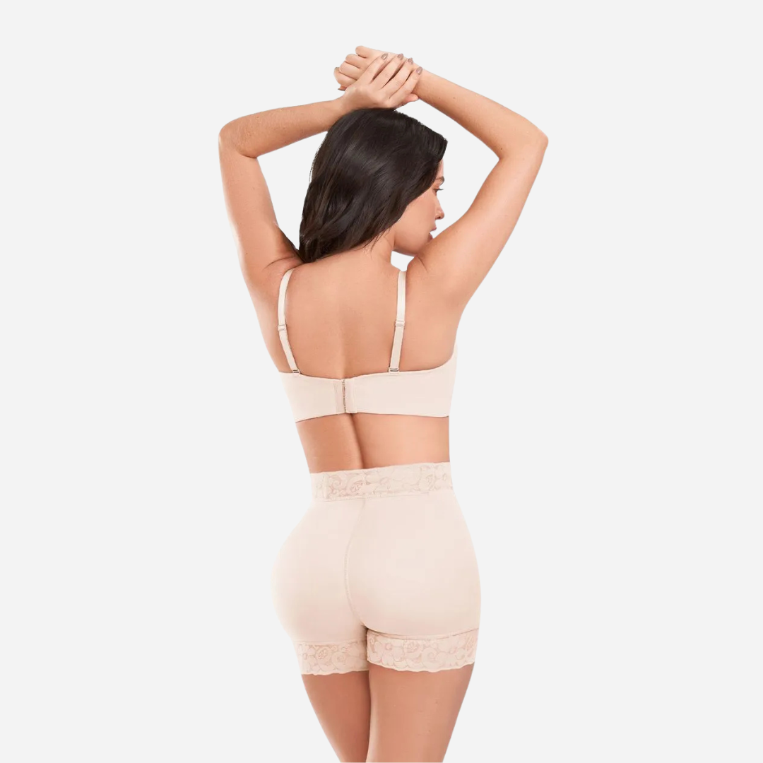 Faja Dama Ann Chery Short Beige