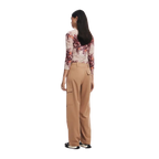 Pantalon Dama Desigual Tostado