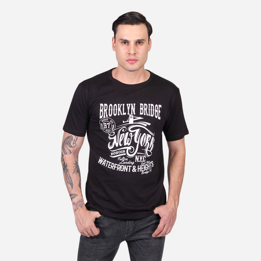 Playera Caballero Bobois Negro