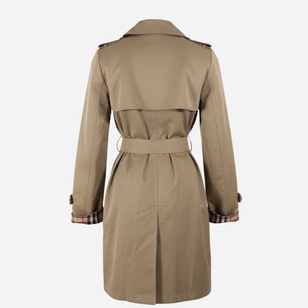 Gabardina de Dama Maison-David Café