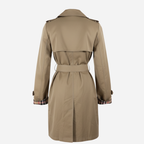 Gabardina de Dama Maison-David Café