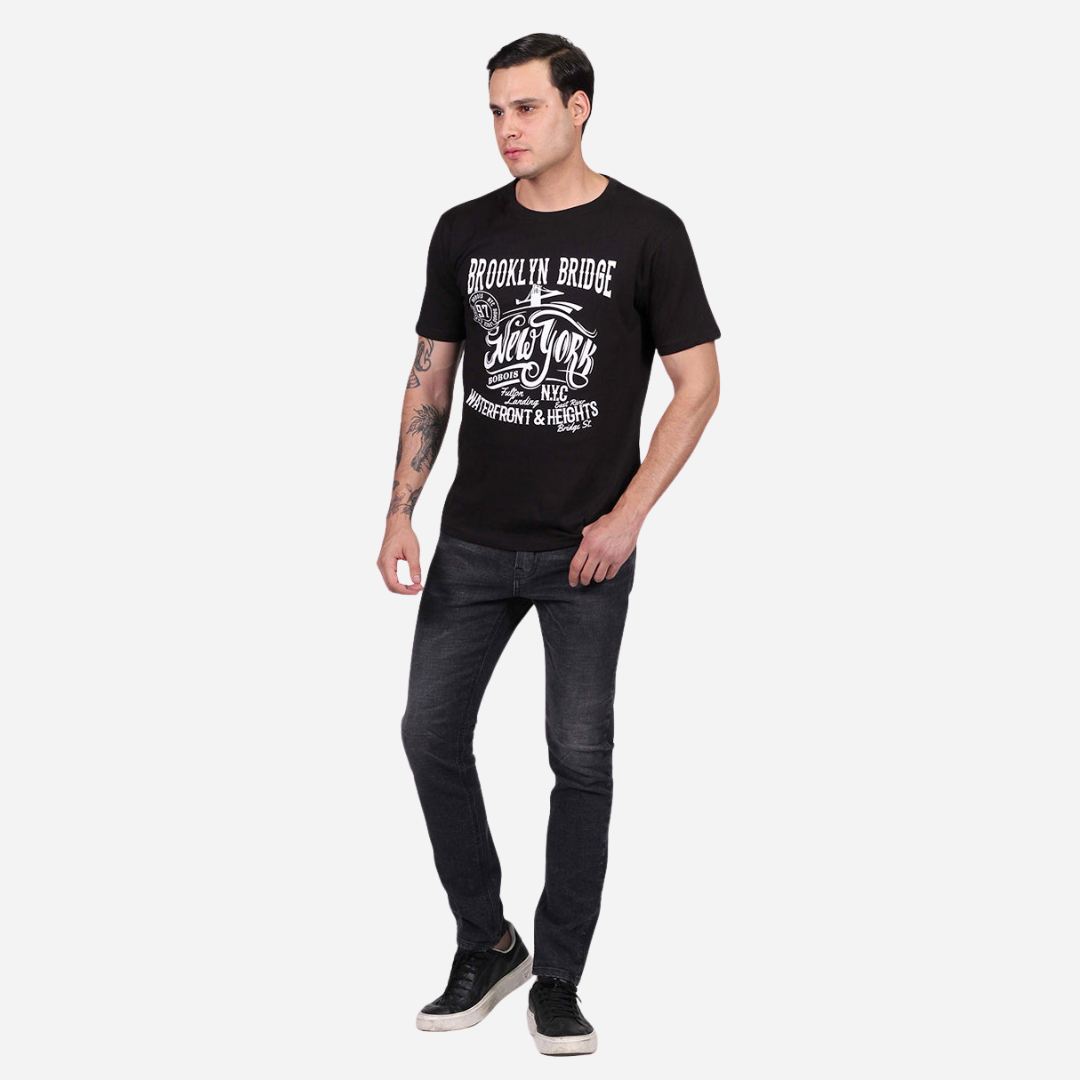 Playera Caballero Bobois Negro