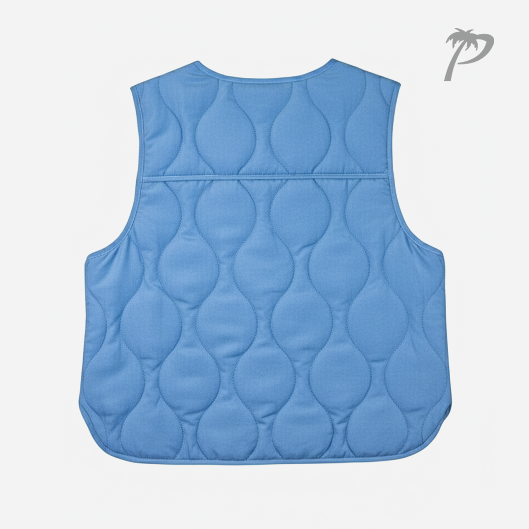 Chaleco Dama Double Zero Ocean Blue