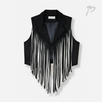 Chaleco de Dama Saints & Hearts Black