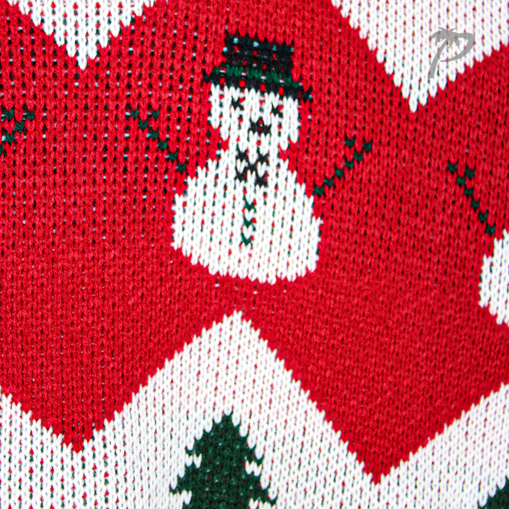 Sueter Dama Lurueña Rojo