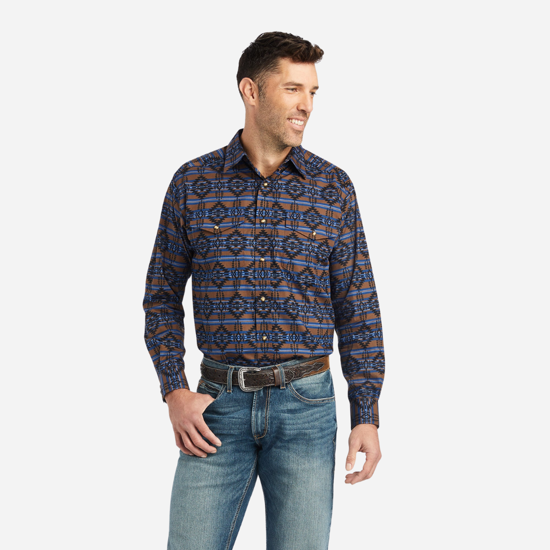 Camisa Caballero Ariat Carafe