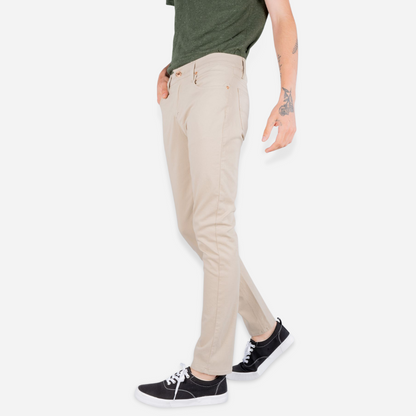 Pantalón Oggi Caballero Iron Basic Khaki