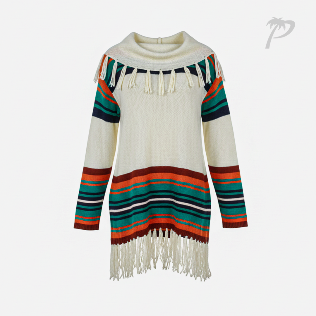 Sueter Dama Panhandle Cream